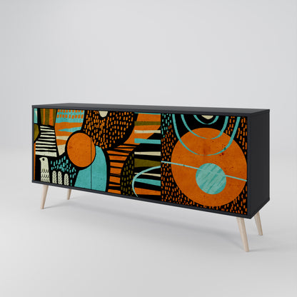 GEODE GLIMMER 3-türiges Sideboard
