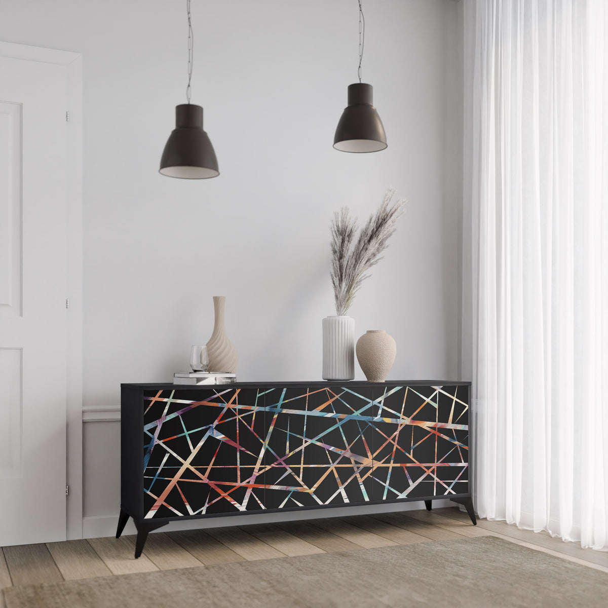 POLYGON VERVE 3-türiges Sideboard