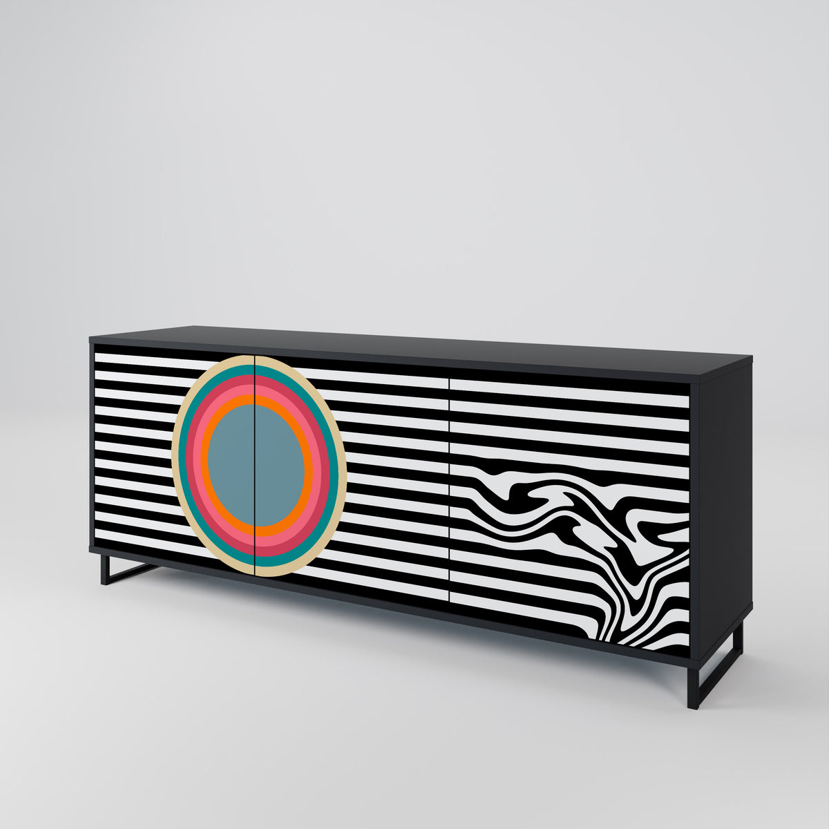 SPECTRA SHOWCASE 3-Door Sideboard