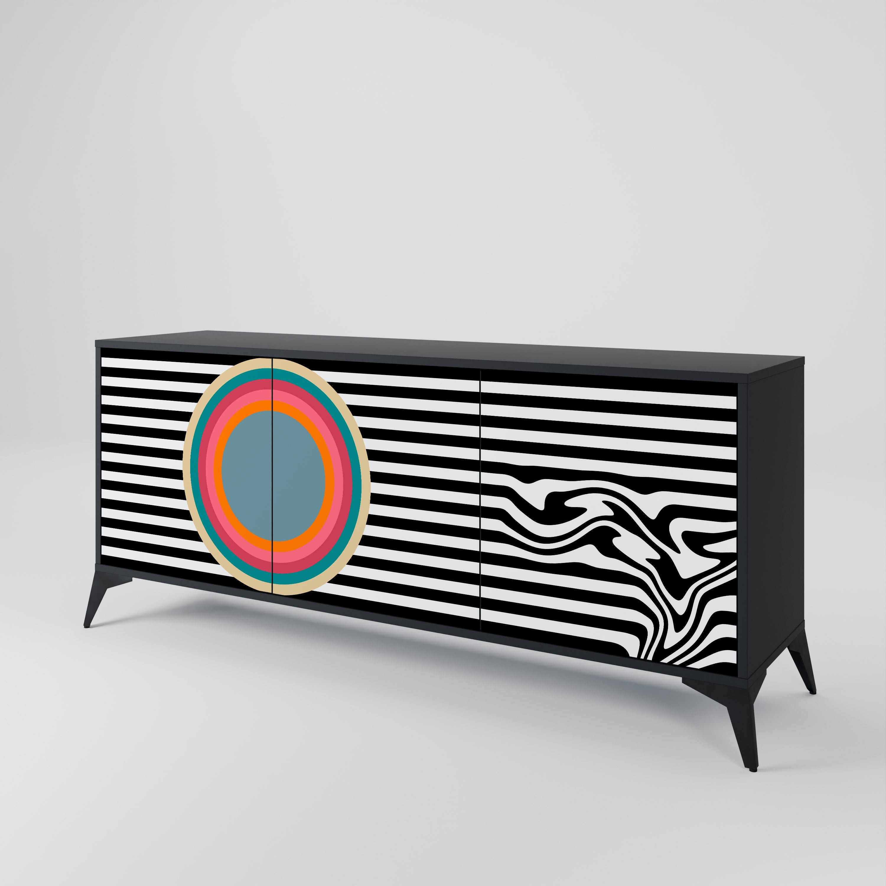 SPECTRA SHOWCASE 3-türiges Sideboard