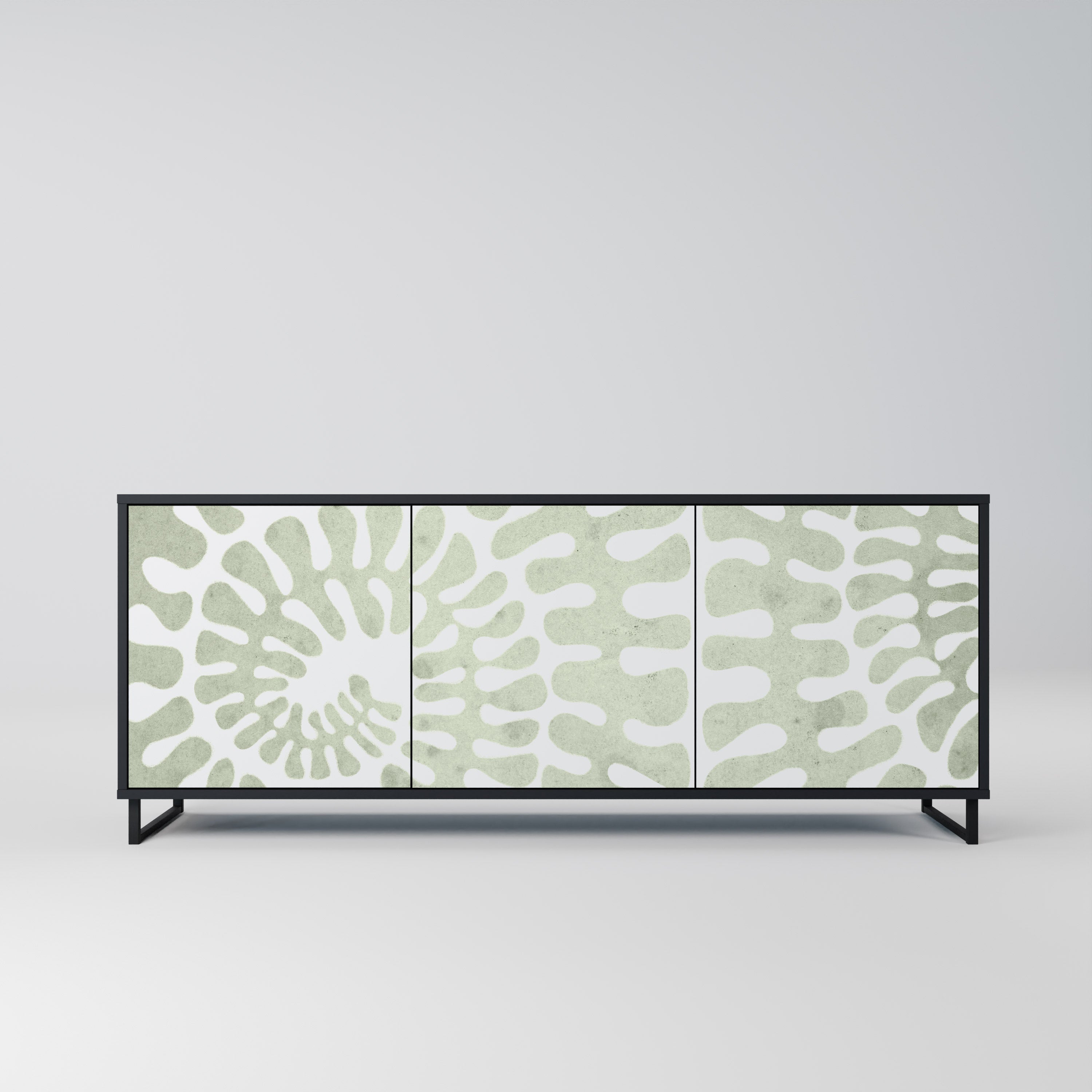 HELIX DANCE Sideboard mit 3 Türen in Schwarz