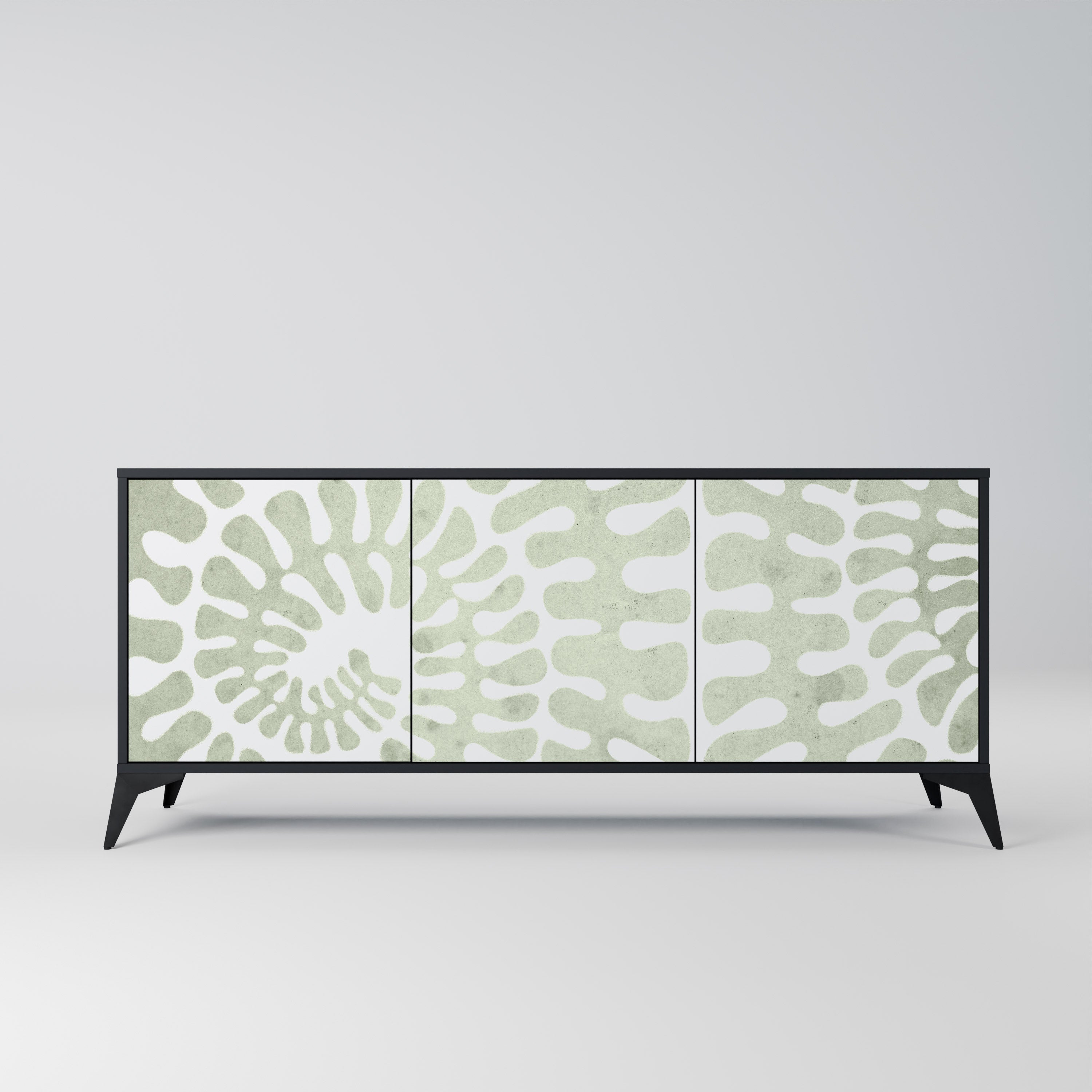 HELIX DANCE Sideboard mit 3 Türen in Schwarz