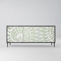 HELIX DANCE 3-Door Sideboard in Black Finish
