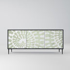 HELIX DANCE 3-Door Sideboard in Black Finish