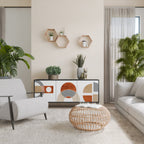 CIRCLE RHYTM Sideboard mit 3 Türen in Schwarz