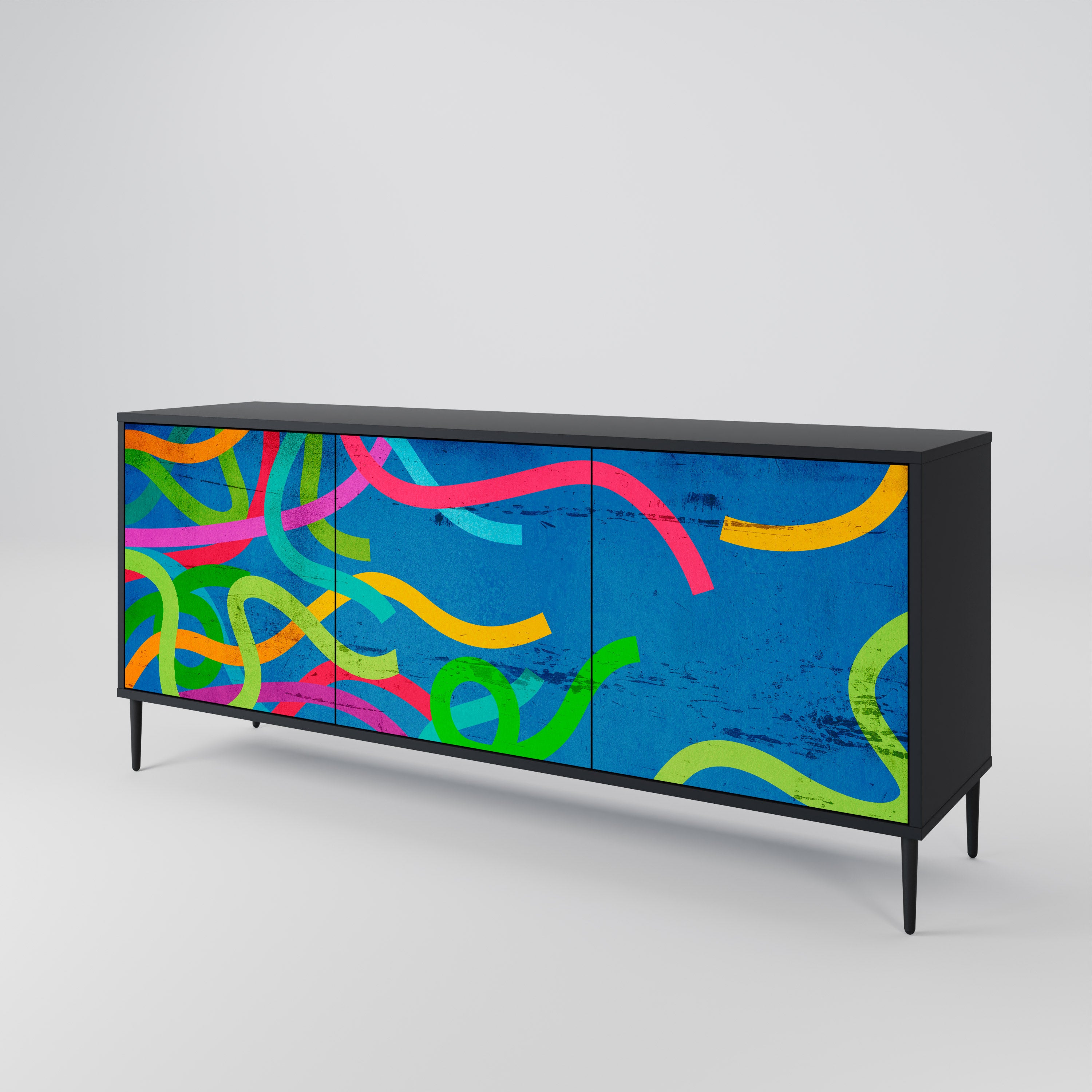 STREAMER TANGLE 3-Door Sideboard