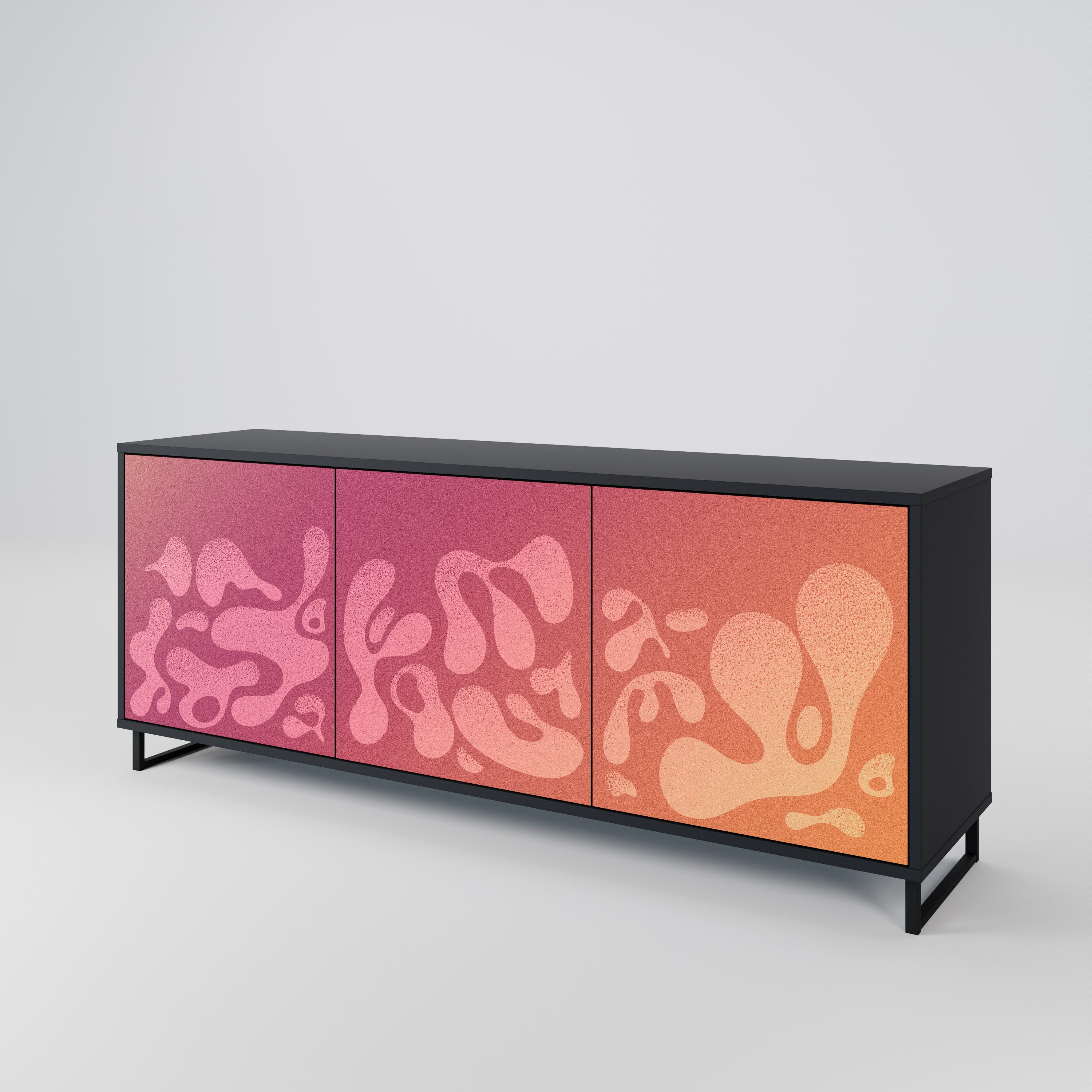 IRREGULAR PINK 3-türiges Sideboard