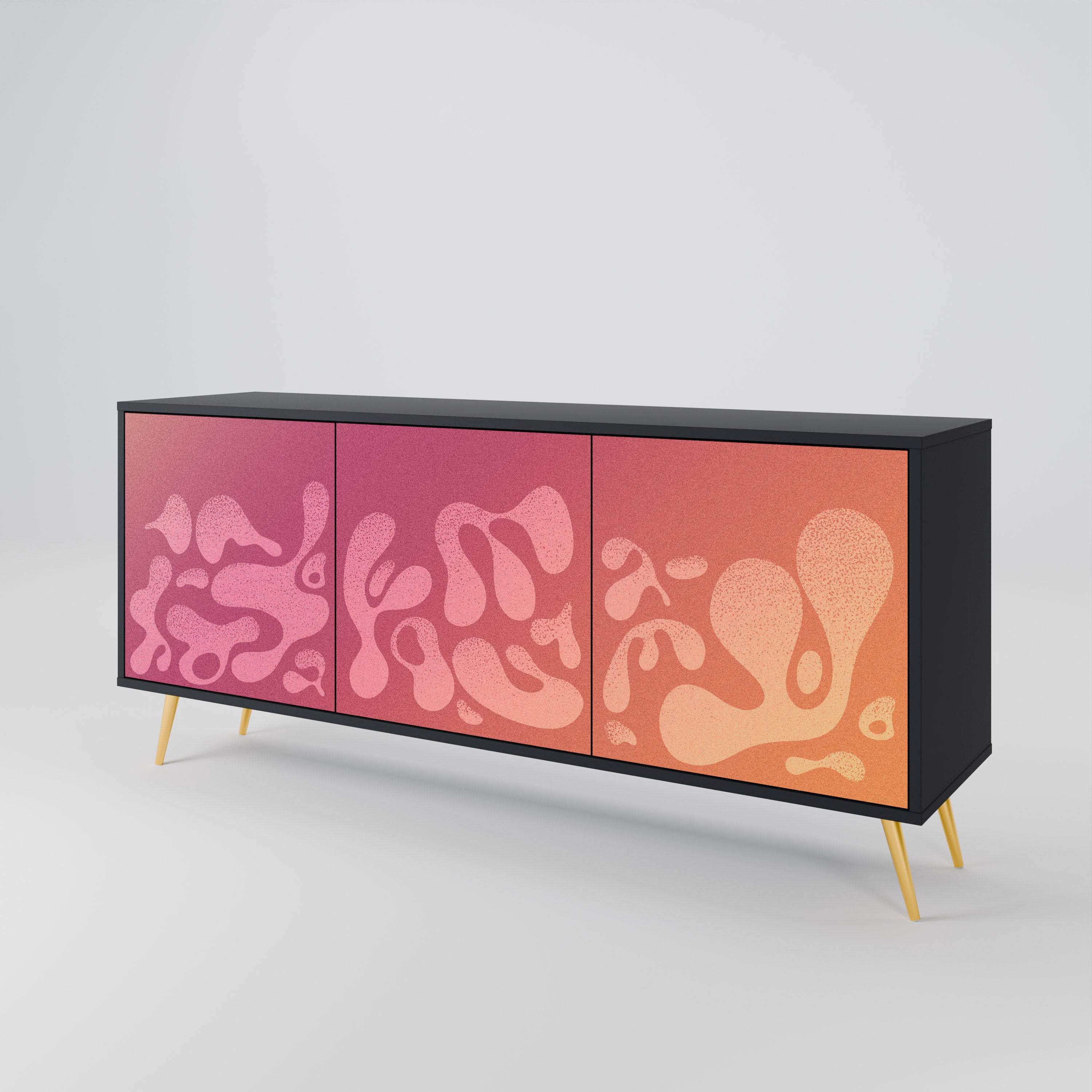 IRREGULAR PINK 3-türiges Sideboard