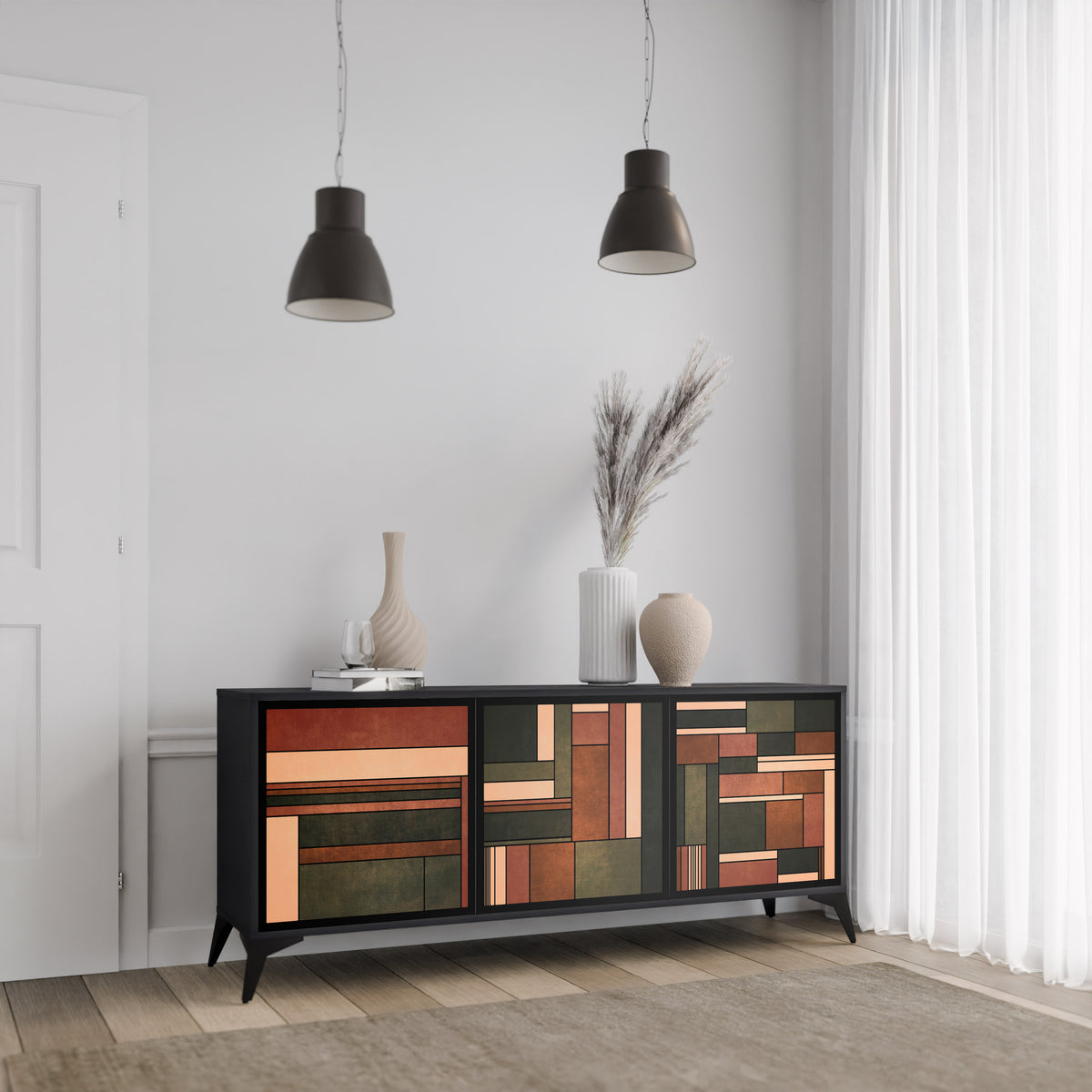 FIGURES OF NATURE 3-türiges Sideboard