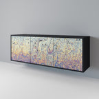 MOSAIC OF COLORS Sideboard mit 3 Türen in Schwarz