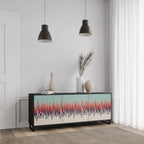 CHROMA CONTOURS Sideboard mit 3 Türen in Schwarz
