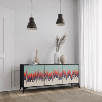 CHROMA CONTOURS 3-türiges Sideboard