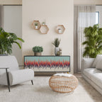 CHROMA CONTOURS Sideboard mit 3 Türen in Schwarz