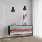 CHROMA CONTOURS Sideboard mit 3 Türen in Schwarz