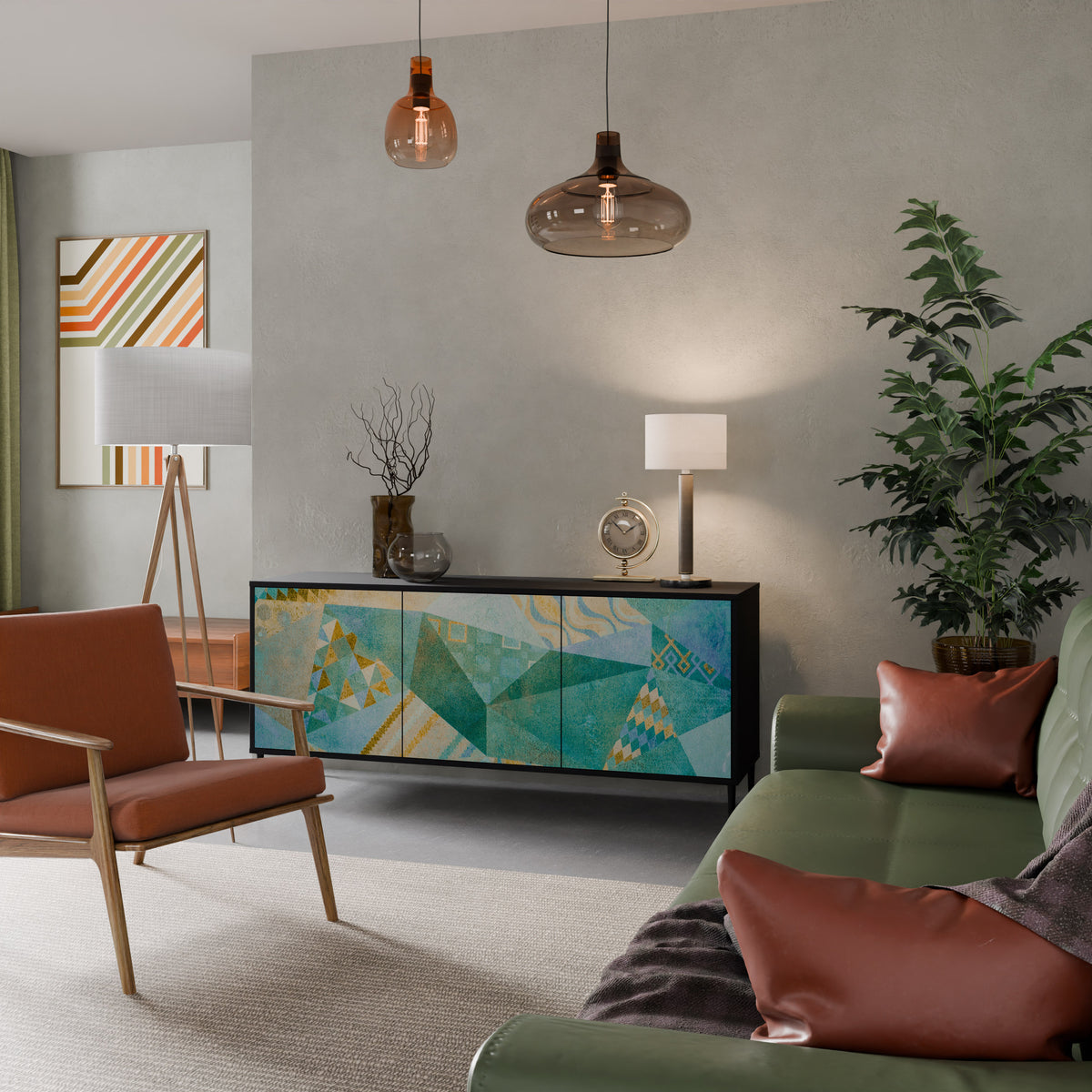 SPECTRUM SPLENDOR 3-türiges Sideboard