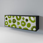 GREEN RHAPSODY Sideboard mit 3 Türen in Schwarz