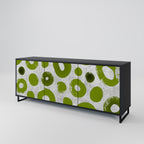 GREEN RHAPSODY Sideboard mit 3 Türen in Schwarz
