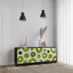 GREEN RHAPSODY Sideboard mit 3 Türen in Schwarz