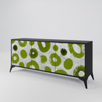 GREEN RHAPSODY Sideboard mit 3 Türen in Schwarz