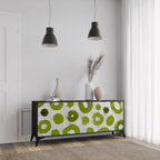 GREEN RHAPSODY Sideboard mit 3 Türen in Schwarz