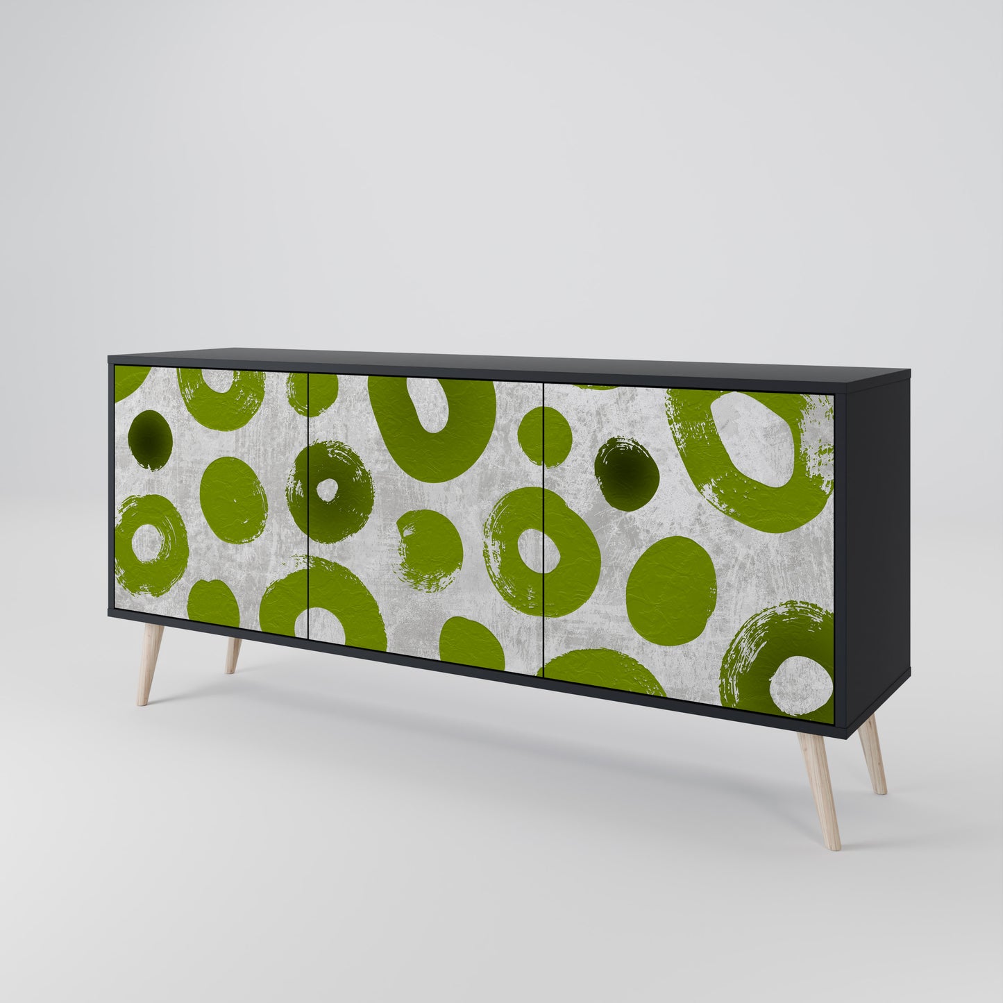 GREEN RHAPSODY 3-türiges Sideboard