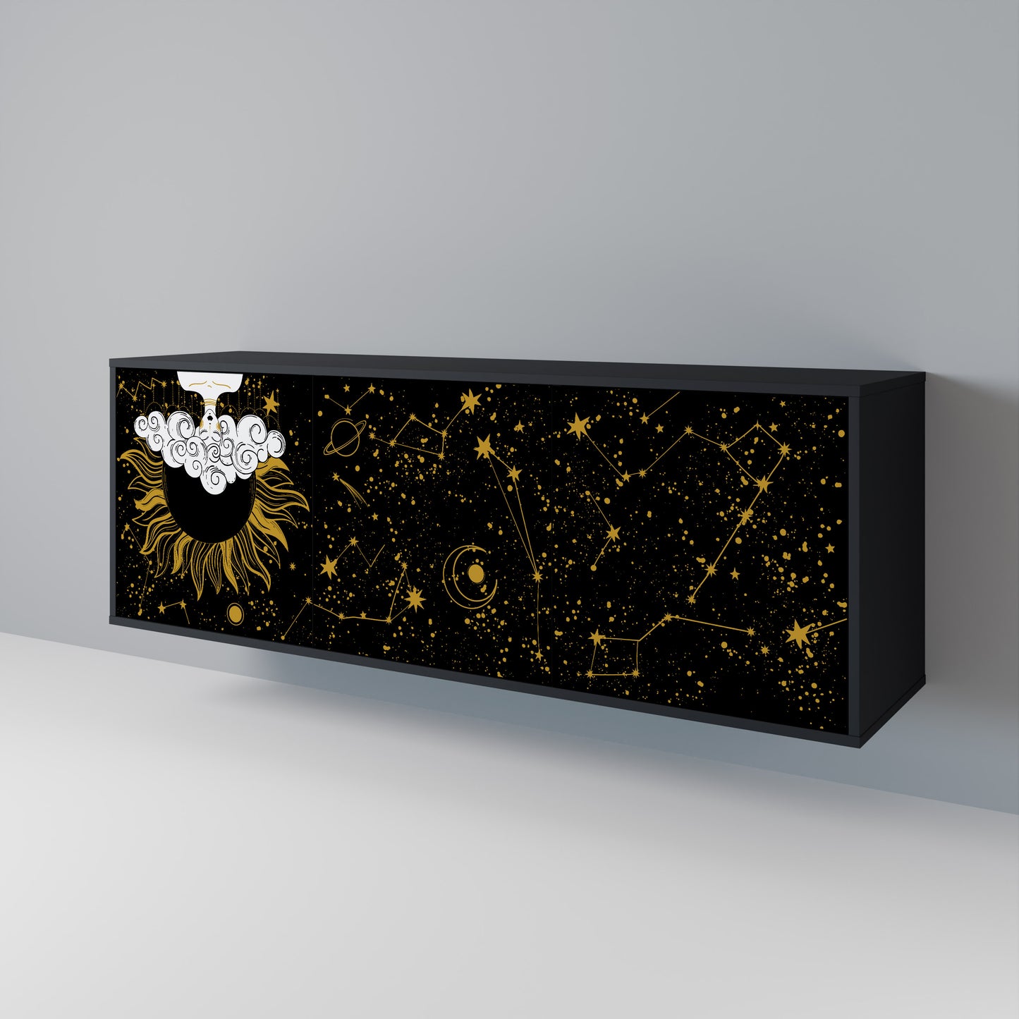 STELLAR CONSTELLATIONS 3-türiges Sideboard