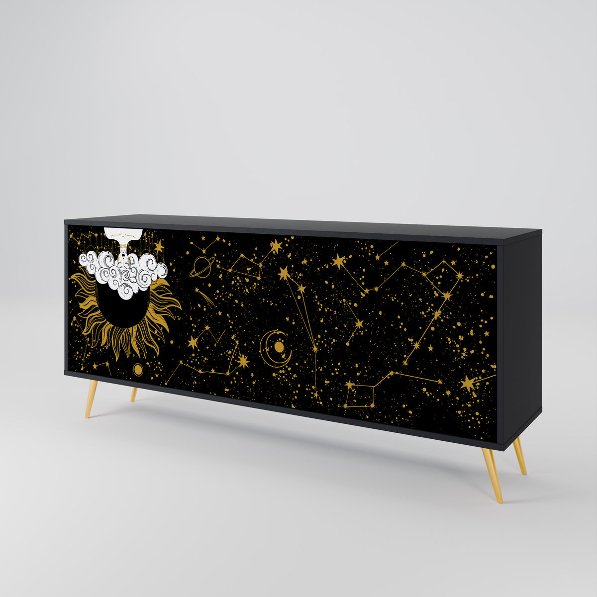 STELLAR CONSTELLATIONS 3-türiges Sideboard