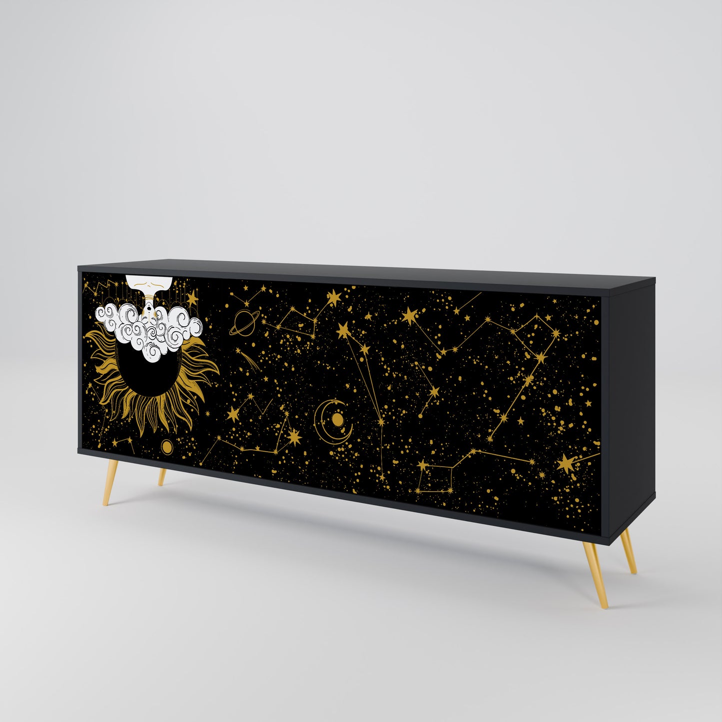 STELLAR CONSTELLATIONS 3-türiges Sideboard