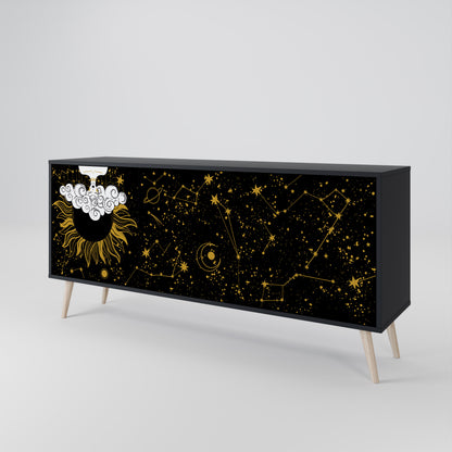 STELLAR CONSTELLATIONS 3-türiges Sideboard