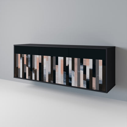 COLLAGE OF RECTANGLES 3-türiges Sideboard