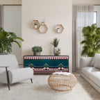 ROYAL COMPOSITION Sideboard mit 3 Türen in Schwarz