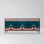 ROYAL COMPOSITION Sideboard mit 3 Türen in Schwarz