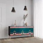 ROYAL COMPOSITION Sideboard mit 3 Türen in Schwarz