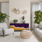 INDEPENDENT BORDER Sideboard mit 3 Türen in Schwarz