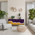 INDEPENDENT BORDER Sideboard mit 3 Türen in Schwarz