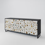 PIECES OF TOMORROW Sideboard mit 3 Türen in Schwarz