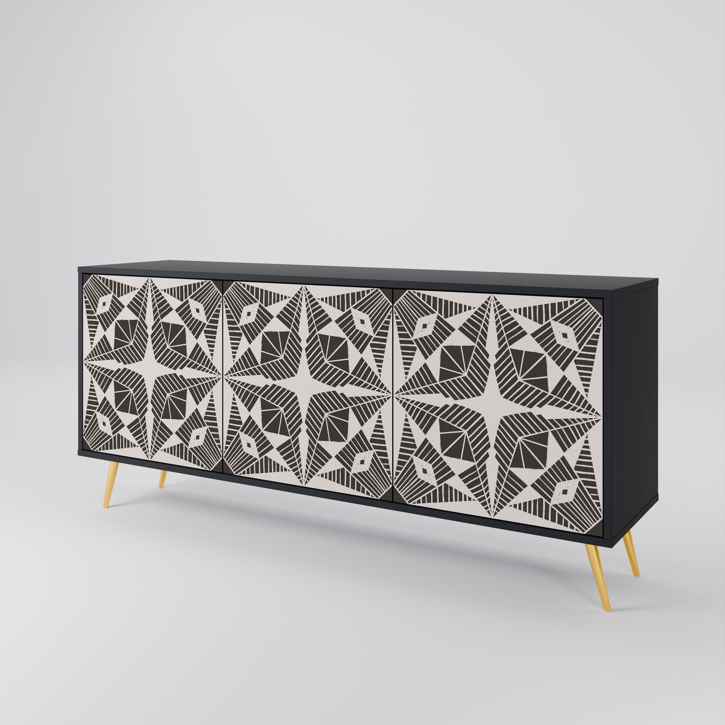 MONOCHROME NEXUS 3-türiges Sideboard