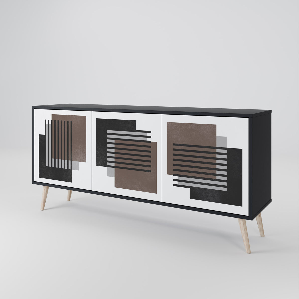 SHADOW SYNCHRONY 3-türiges Sideboard