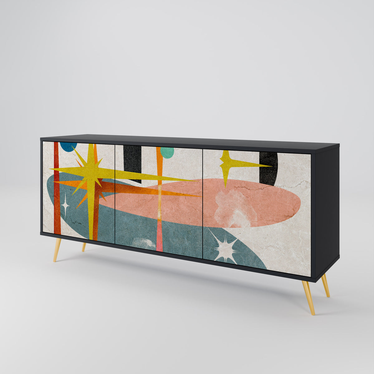 INTERSTELLAR VIBES 3-türiges Sideboard