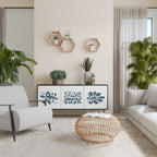 WONDERLAND VEGETATION Sideboard mit 3 Türen in Schwarz