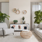 COLORFUL SHAPES Sideboard mit 3 Türen in Schwarz