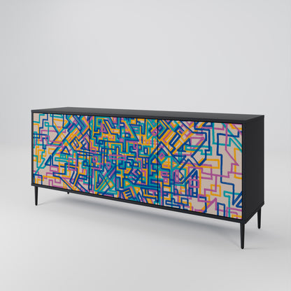 MEMORIES MAP 3-türiges Sideboard