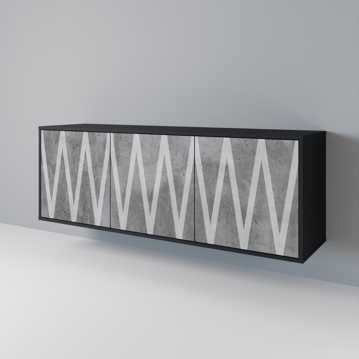 SOLID ZIG ZAG 3-türiges Sideboard