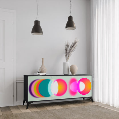 SYMPHONY OF COLORS 3-türiges Sideboard