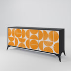 RECURRING DREAMS 3-Door Sideboard in Black Finish