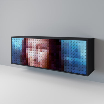 CONSTRUCTIVE ART 3-türiges Sideboard
