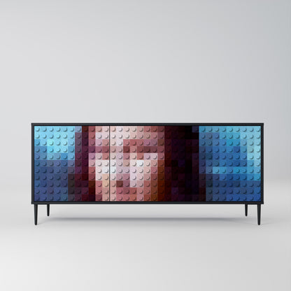 CONSTRUCTIVE ART 3-türiges Sideboard