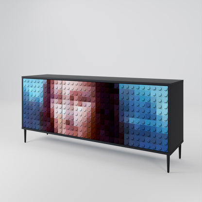 CONSTRUCTIVE ART 3-türiges Sideboard