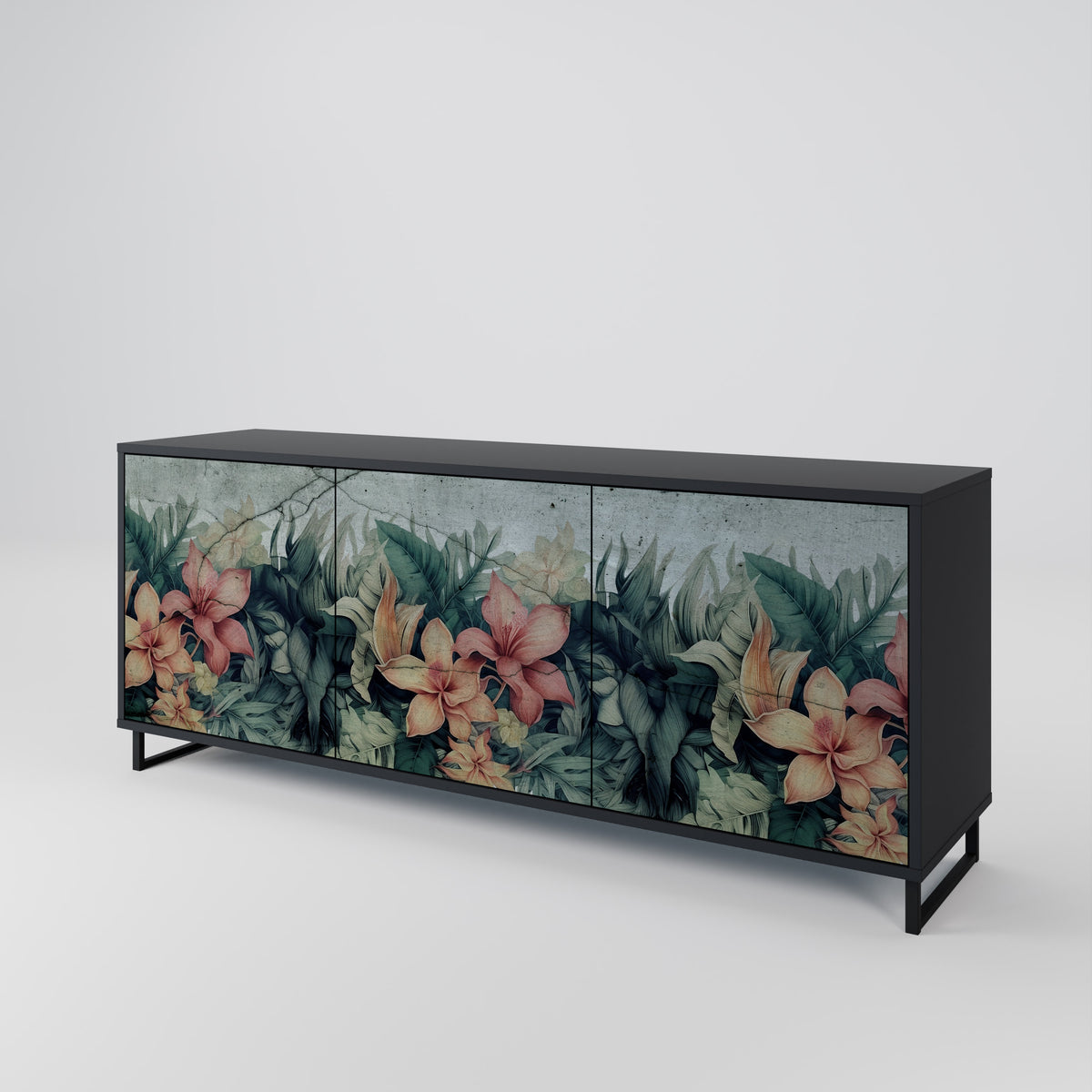 HEAVENLY BLOOM 3-türiges Sideboard