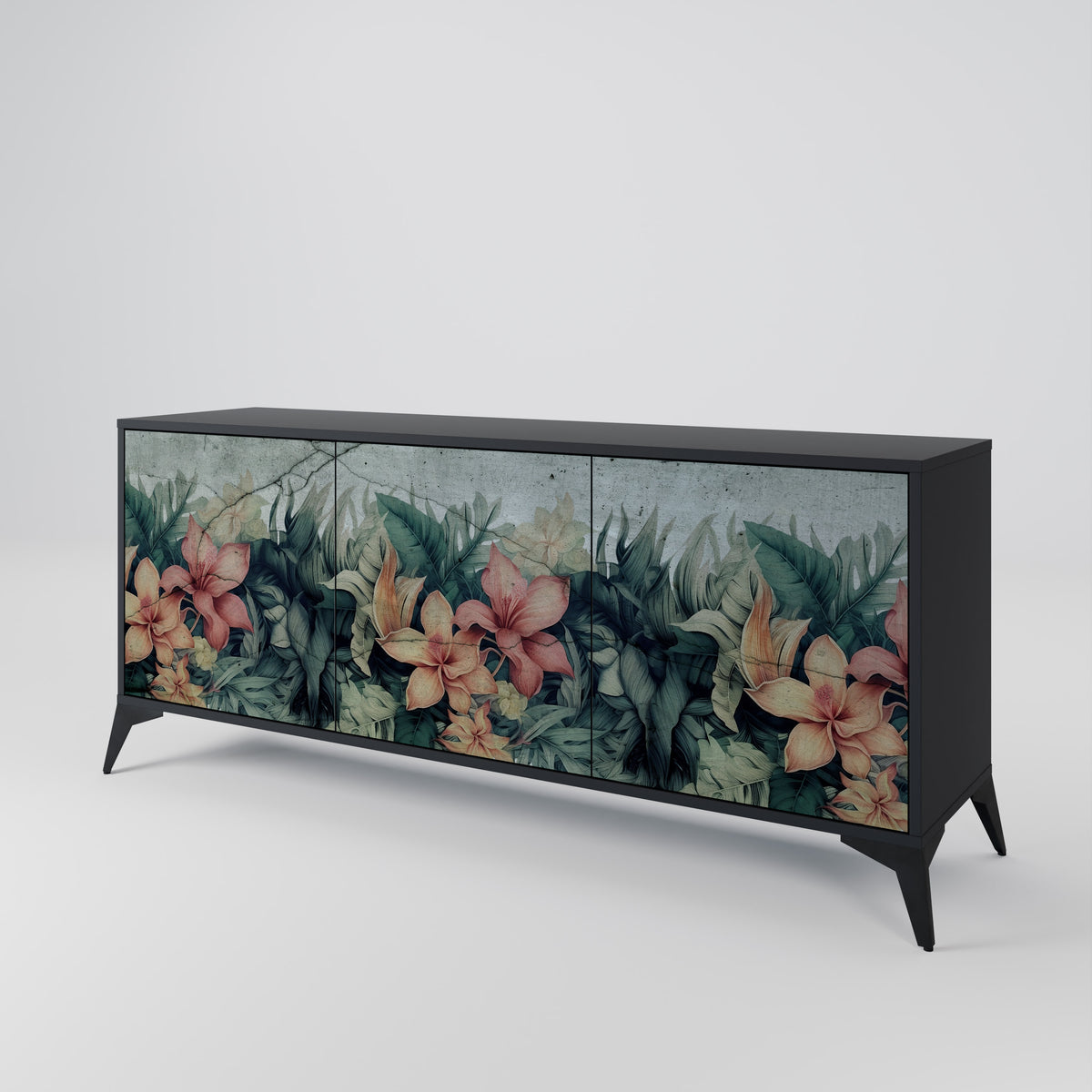 HEAVENLY BLOOM 3-türiges Sideboard